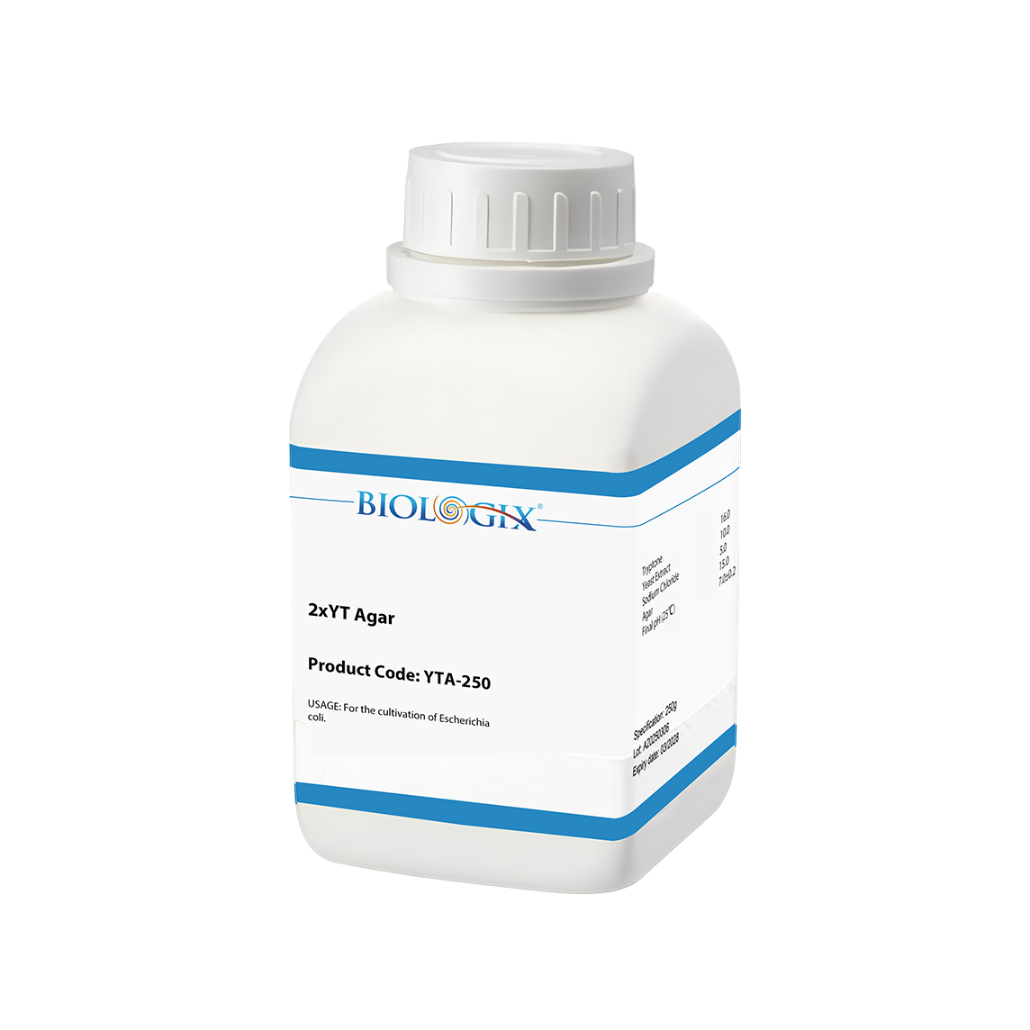 2×YT 琼脂培养基